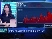 Aksi Jual Investor Asing Meningkat, IHSG Melemah 4 Hari