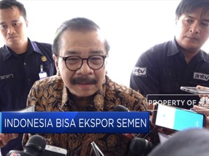 Indonesia Ekspor Semen ke Sejumlah Negara?