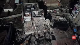 VIDEO: Video Udara Kehancuran Albania Diguncang Gempa
