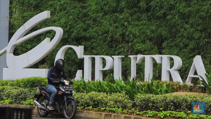 Logo Ciputra/CNBC Indonesia/ Andrean Kristianto