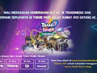 Nikmati Riuhnya HUT 18 Transmedia Sambil Main di Trans Studio