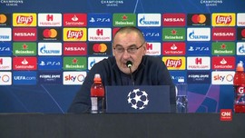 VIDEO: Sarri Takjub Gol Dybala untuk Juve di Liga Champions