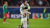 Bayer Leverkusen menaklukkan tun rumah Lokomotiv Moscow 2-0. (Dimitar DILKOFF / AFP)