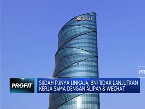Gaet LinkAja, BNI Batalkan Kerja Sama dengan Alipay & WeChat