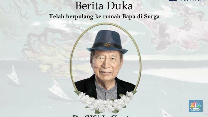 Ciputra Tutup Usia, Momentum Untuk Bahas Konsep Pembangunan Dr (HC) Ir. Ciputra, pendiri dari Grup Ciputra, menghembuskan nafas terakhirnya pada hari Rabu, 27 November 2019 pukul 01:05 waktu Singapura
