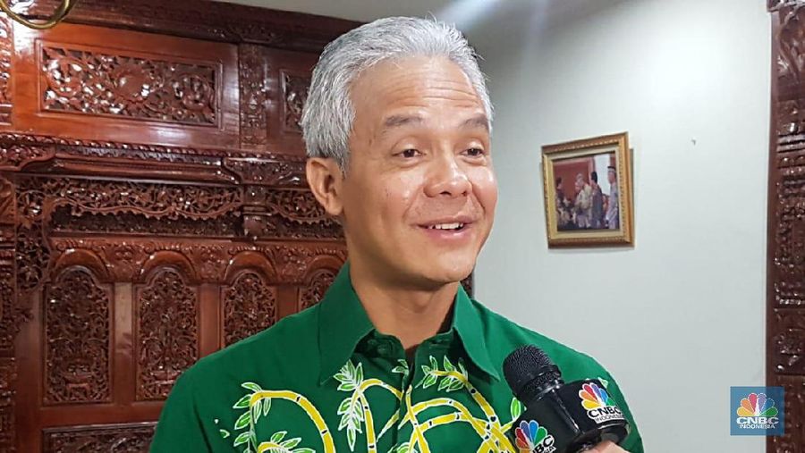 Ganjar Pranowo (Cnbc Indonesia/Shalini)