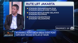 LRT Jakarta Dorong Pembangunan LRT Fase II