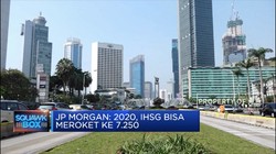 JP Morgan Ramal IHSG 2020 Capai 7.250