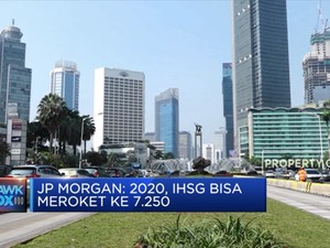 JP Morgan Ramal IHSG 2020 Capai 7.250