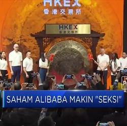 Saham Alibaba Makin Seksi