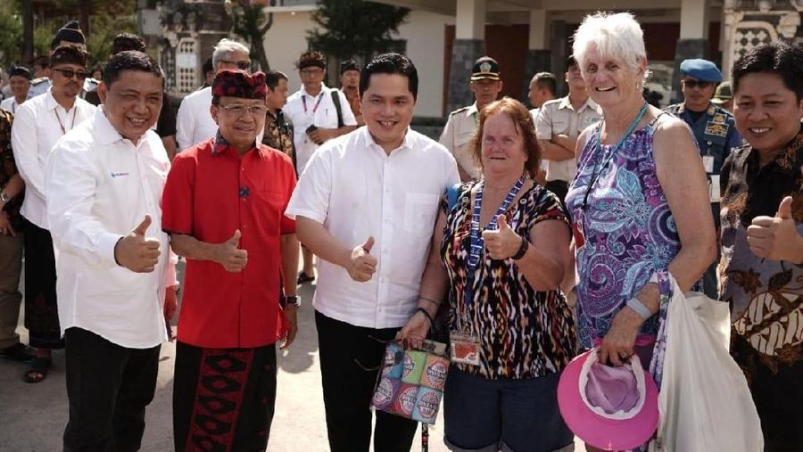 Erick Thohir: Pelabuhan Benoa harus bisa menjadi Kawasan Turis Terpadu kelas dunia/Monica Wareza