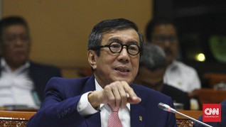 Yasonna Sebut Omnibus Law dan RUU Ibu Kota 'Sangat Prioritas'