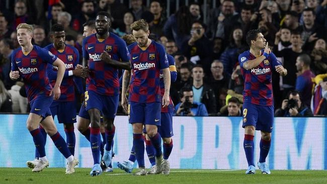 Barcelona Unggul 2-0 atas Dortmund di Babak Pertama