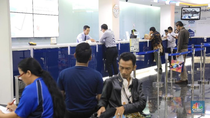 Kantor Cabang Bank Mandiri/CNBC Indonesia/Andrean Kristianto