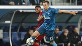Zenit St Petersburg menang 2-0 atas Lyon di Stadion Saint Petersburg. (AP Photo/Dmitri Lovetsky)