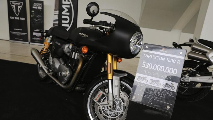 Pameran motor dalam IIMS Motobike Expo 2019 di JCC, Senayan, Jakarta menghadirkan sejumlah program, mulai dari indoor-outdoor, sampai program sosial. 