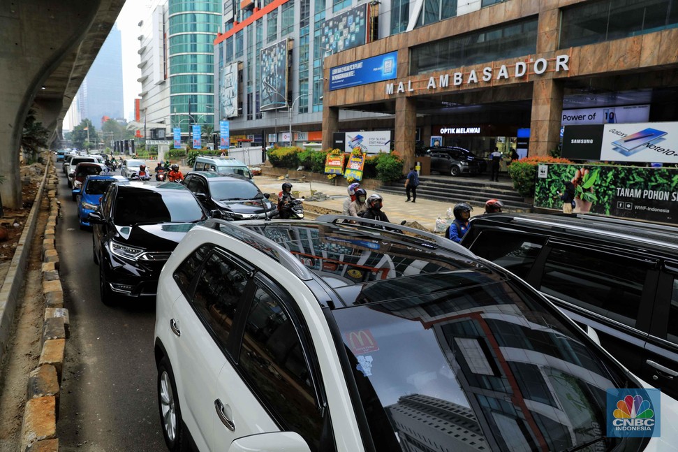 Penampakan Jalan yang Buat Jokowi Ngeluh Macet 1/2 Jam