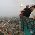 Chairul Tanjung Gelar Topping Off Perdana Trans Park Juanda