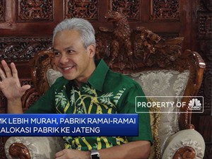 Jateng Jadi Pilihan Realokasi Pabrik? Ini Kata Ganjar Pranowo