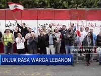 Ekonomi Memburuk, Demonstran Kepung Bank Sentral Lebanon