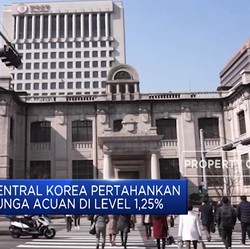 Bank Sentral Korea Pertahankan Suku Bunga di Level 1,25%