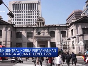 Bank Sentral Korea Pertahankan Suku Bunga di Level 1,25%