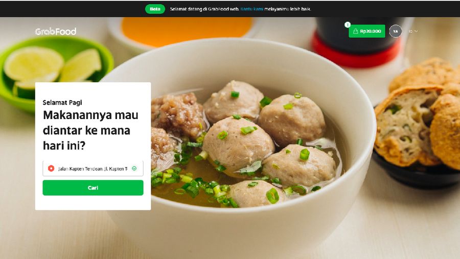 Kabar gembira bagi pengguna Grab, khususnya untuk layanan pesan-antar makanan yaitu GrabFood.