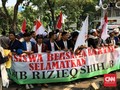 Demo Pulangkan Rizieq Bubar Usai Ditemui Anak Buah Mahfud MD