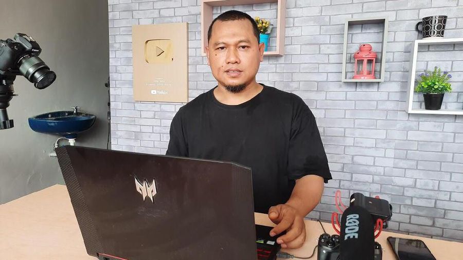 Ini Wahyudi, Dulu Pedagang Kali Lima, Kini YouTuber Terkenal