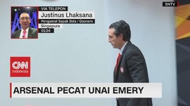 VIDEO: Arsenal Resmi Pecat Unai Emery