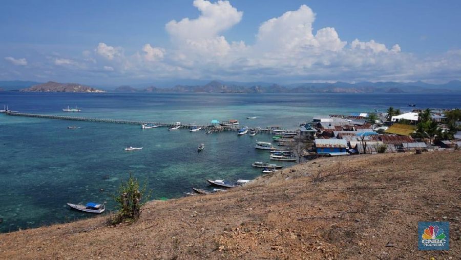 Pengembangan wisata alam Pulau Rinca di KSPN Labuan Bajo, NTT. (Tangkapan Layar Instagram kemenpupr)