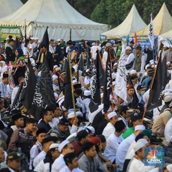 Massa Reuni 212 Menyemut! Begini Penampakannya