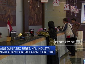 Ternyata Duniatex Sumbang Kredit Macet di Oktober 2019