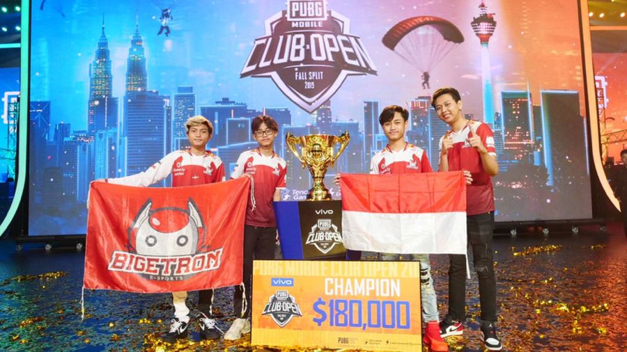 Bigetron RA, tim eSport asal Indonesia menyabet juara pertama dalam ajang PUBG Mobile Club Open Fall Split Global Final 2019.