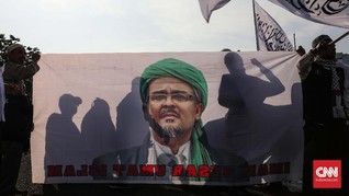 FPI Sebut Pernyataan HRS Pemerintah Ilegal Terkait Pilpres