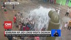 VIDEO: Fenomena Semburan Air Jadi Lokasi Wisata Dadakan