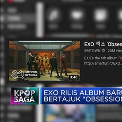 Rilis Album 'Obsession', Exo Kuasai Tangga Album Dunia