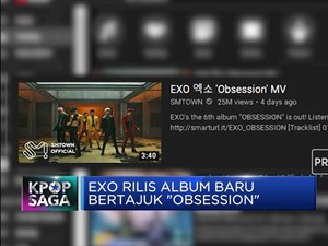 Rilis Album 'Obsession', Exo Kuasai Tangga Album Dunia