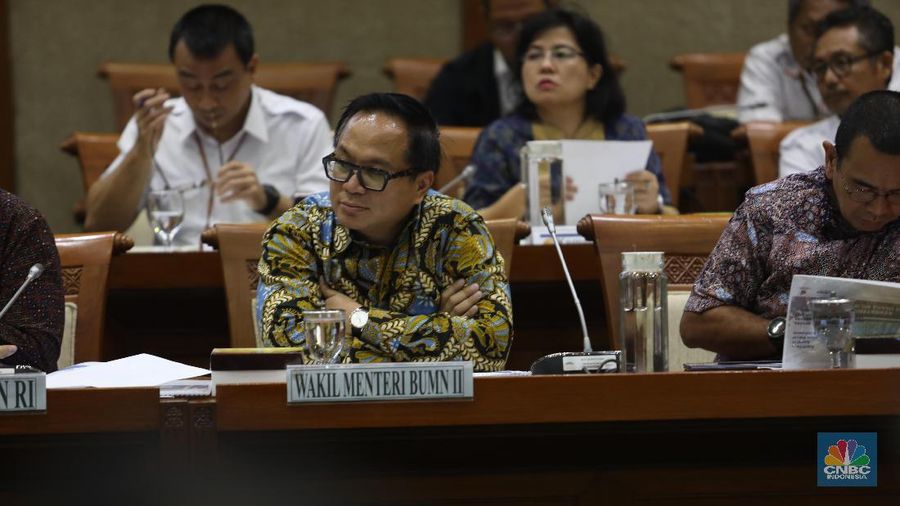 Wakil Menteri II BUMN Kartiko Wirjoatmodjo (CNBC Indonesia/Tris Susilo)