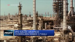 IPO Saudi Aramco Oversubscribed 1,7 Kali
