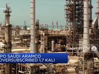 IPO Saudi Aramco Oversubscribed 1,7 Kali