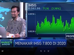 Analis: Proyeksi IHSG di 7.800 Pada 2020 Cukup Membingungkan