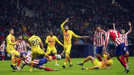 FOTO: Messi dan Ter Stegen Bawa Barcelona Menang