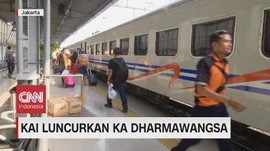 VIDEO: KAI Luncurkan Kereta Api Dharmawangsa