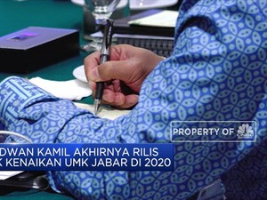 Sah! Kang Emil Naikkan UMK Jabar di 2020