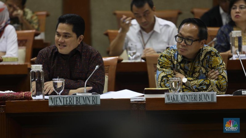 Rapat tersebut terjadwal dengan agenda pembahasan penyertaan modal negara (PMN) pada perusahaan BUMN tahun 2019 dan 2020.