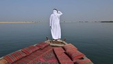 Ratusan tahun sebelum minyak dan pariwisata mendorong ekonomi Uni Emirat Arab, mutiara lah yang membuat negara itu tetap hidup. (GIUSEPPE CACACE / AFP)