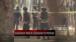 Ini Suasana Monas Pasca Ledakan