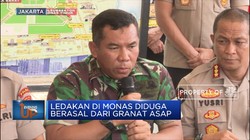 Ledakan di Monas Berasal dari Granat Asap!