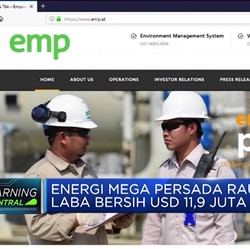 Energi Mega Persada Raup Laba Bersih USD 11,9 Juta